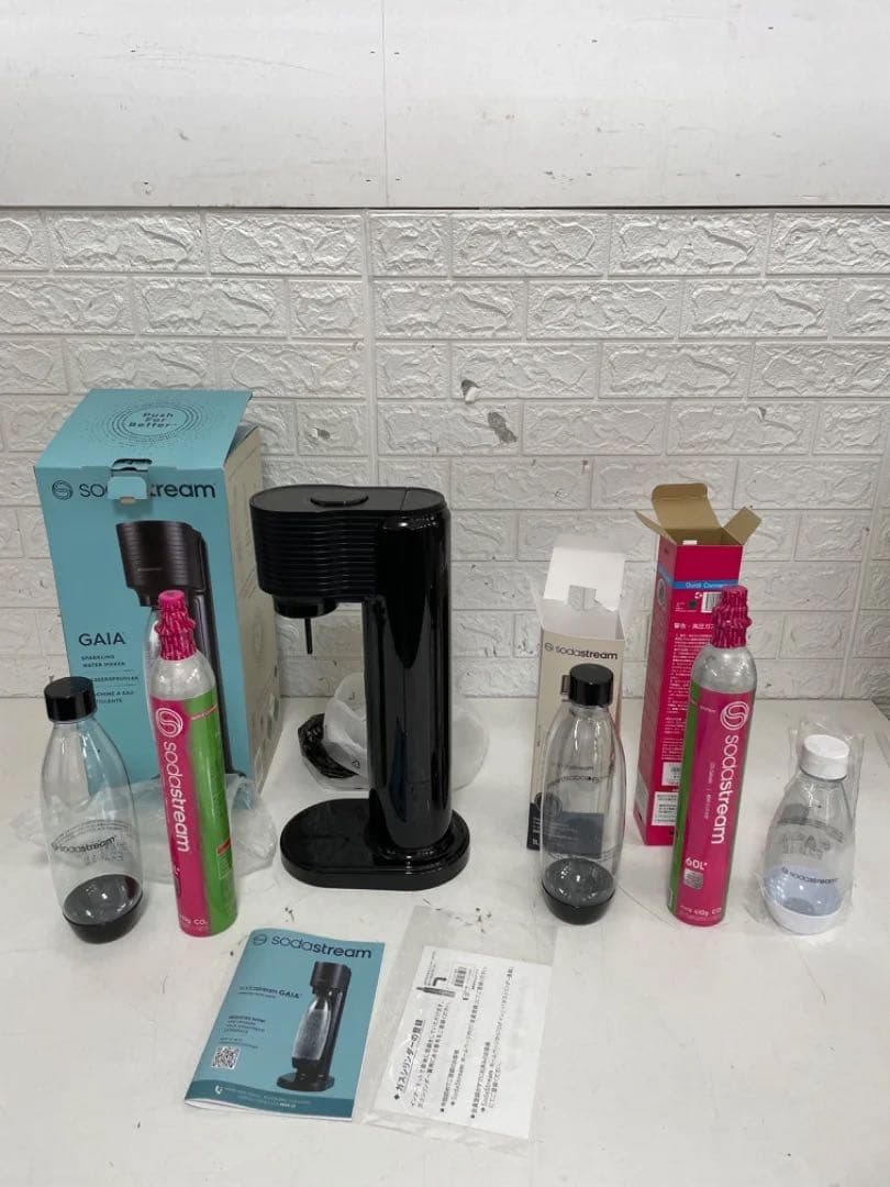 sodastream GAIA ソーダストリーム　炭酸水メーカー ブラック