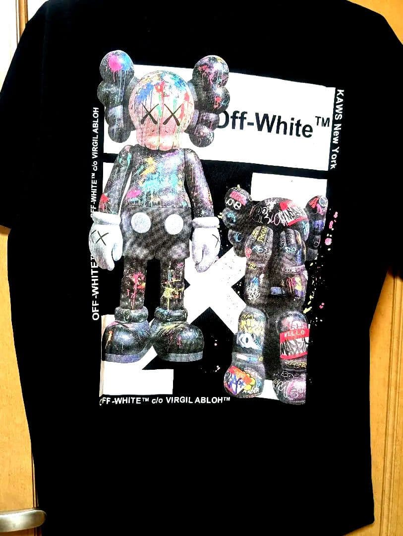Off-White コラボ Tシャツ ブラック