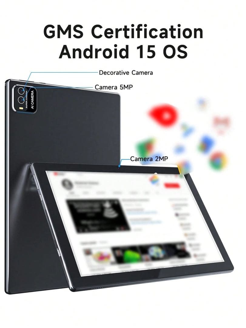 COOPERS Androidタブレット 6GB RAM 128GB ROM