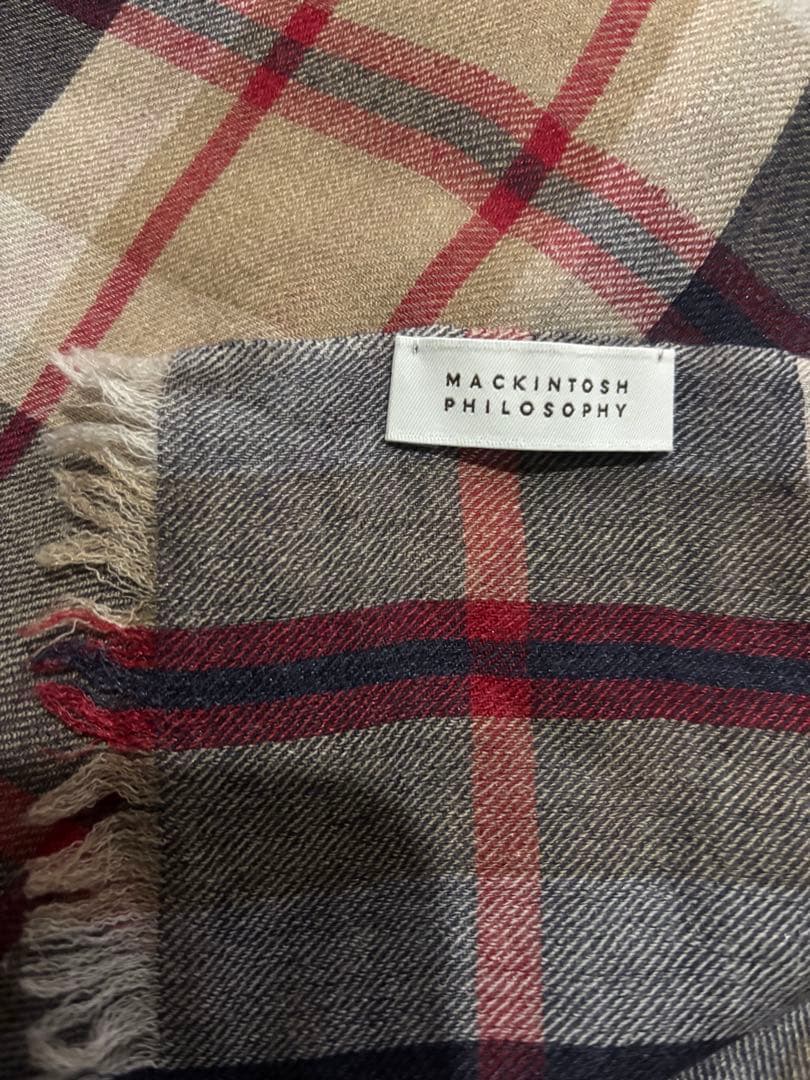 MACKINTOSH PHILOSOPHY ストール チェック