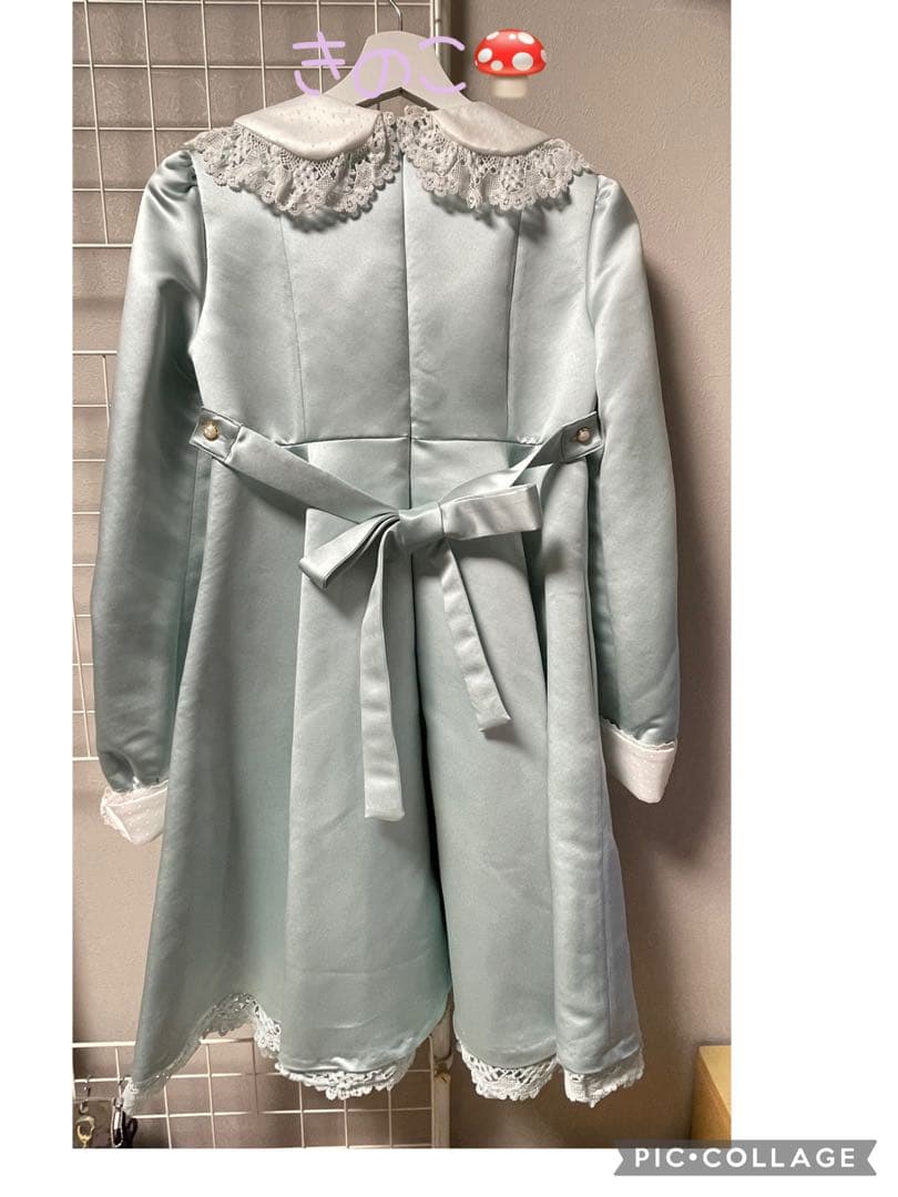 ク*ン様 Angelic Pretty♡サテンワンピース（ミント）