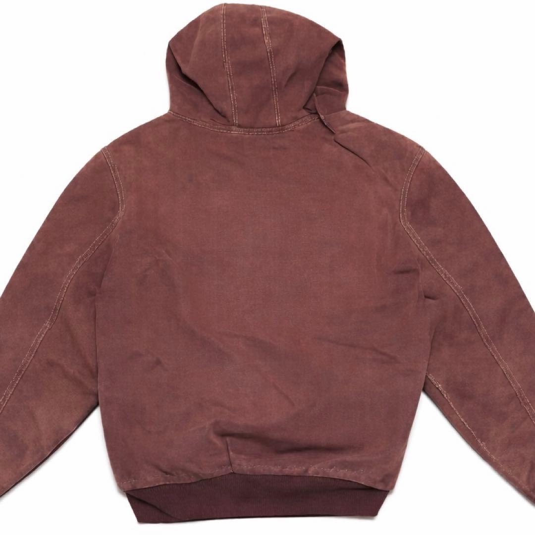 90〜00s USA製 Carhartt アクティブジャケット フェード ボロ