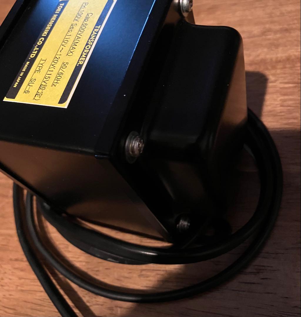 TOEI 昇圧トランス SU-6 100V → 115V 600VA