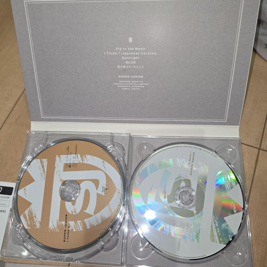 SUPER JUNIOR I THINK U 3枚組 ELF Japan 限定