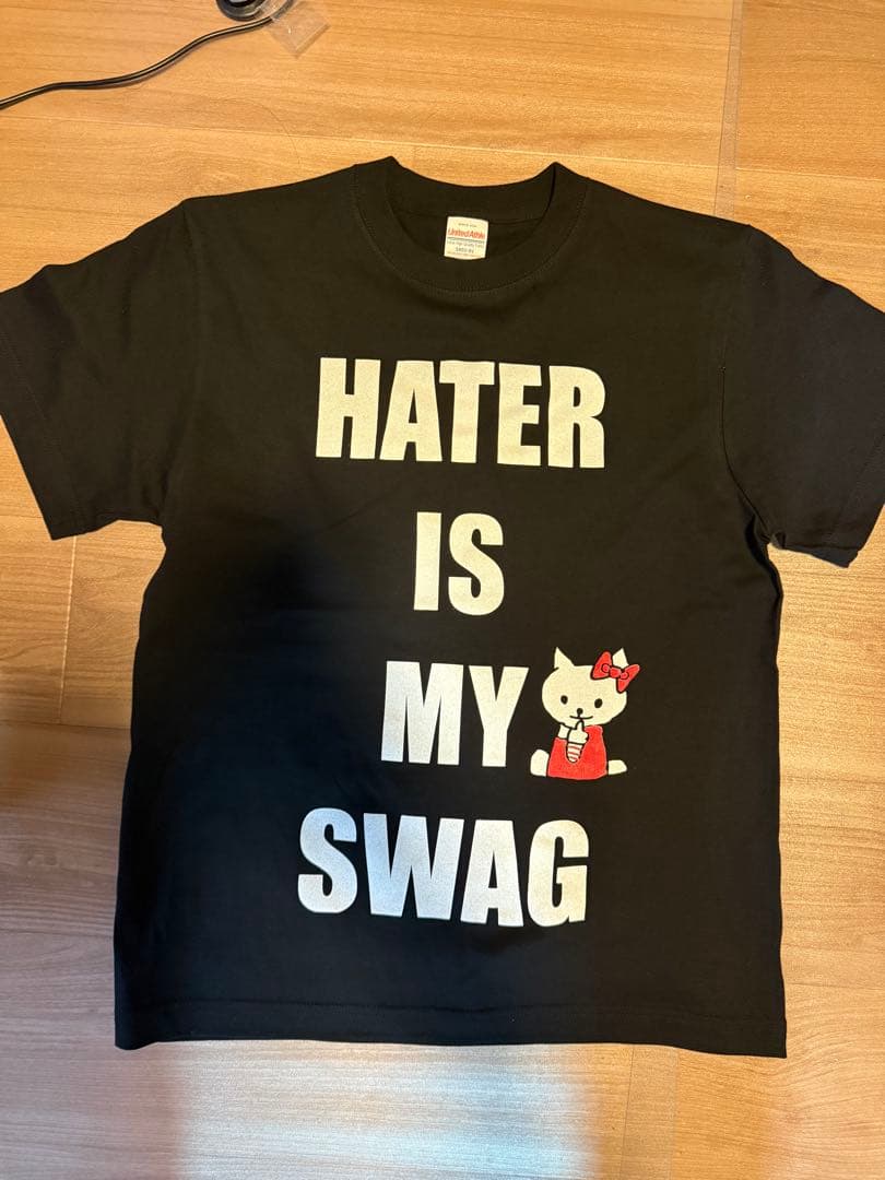 hatecreation HATER IS MY SWAG Tシャツ