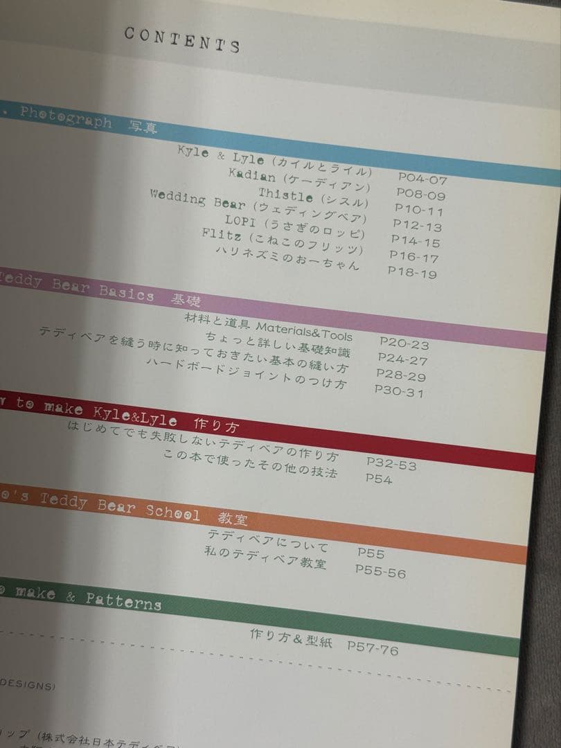 利倉佳子　失敗しないテディベア作り　入門編　★ サイン本　ハガキ付き