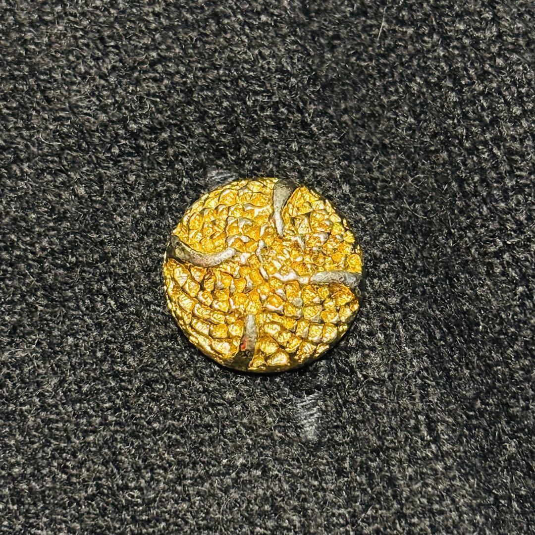 美品 希少 バランタイン カシミヤ 100% カーディガン 黒 42 金ボタン