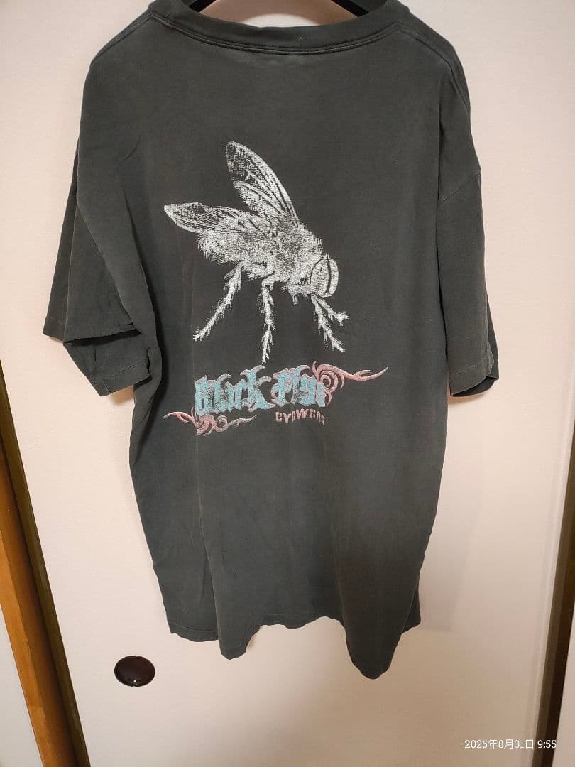 Black Flys ブラック Tシャツ オーバーサイズ
