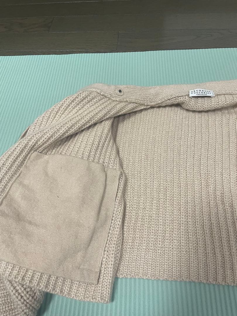 BRUNELLO CUCINELLI ニット　カーディガン　カシミア100 S