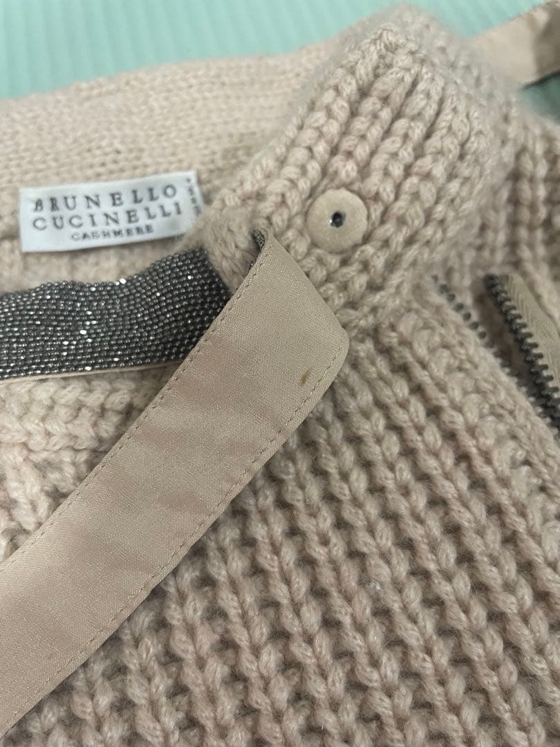 BRUNELLO CUCINELLI ニット　カーディガン　カシミア100 S