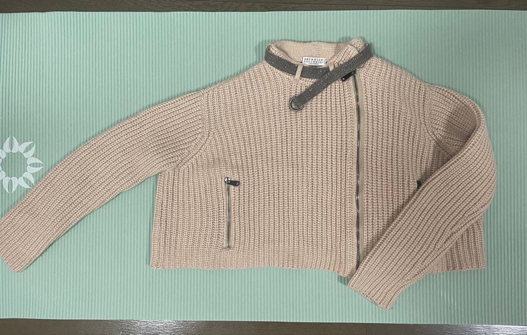 BRUNELLO CUCINELLI ニット　カーディガン　カシミア100 S