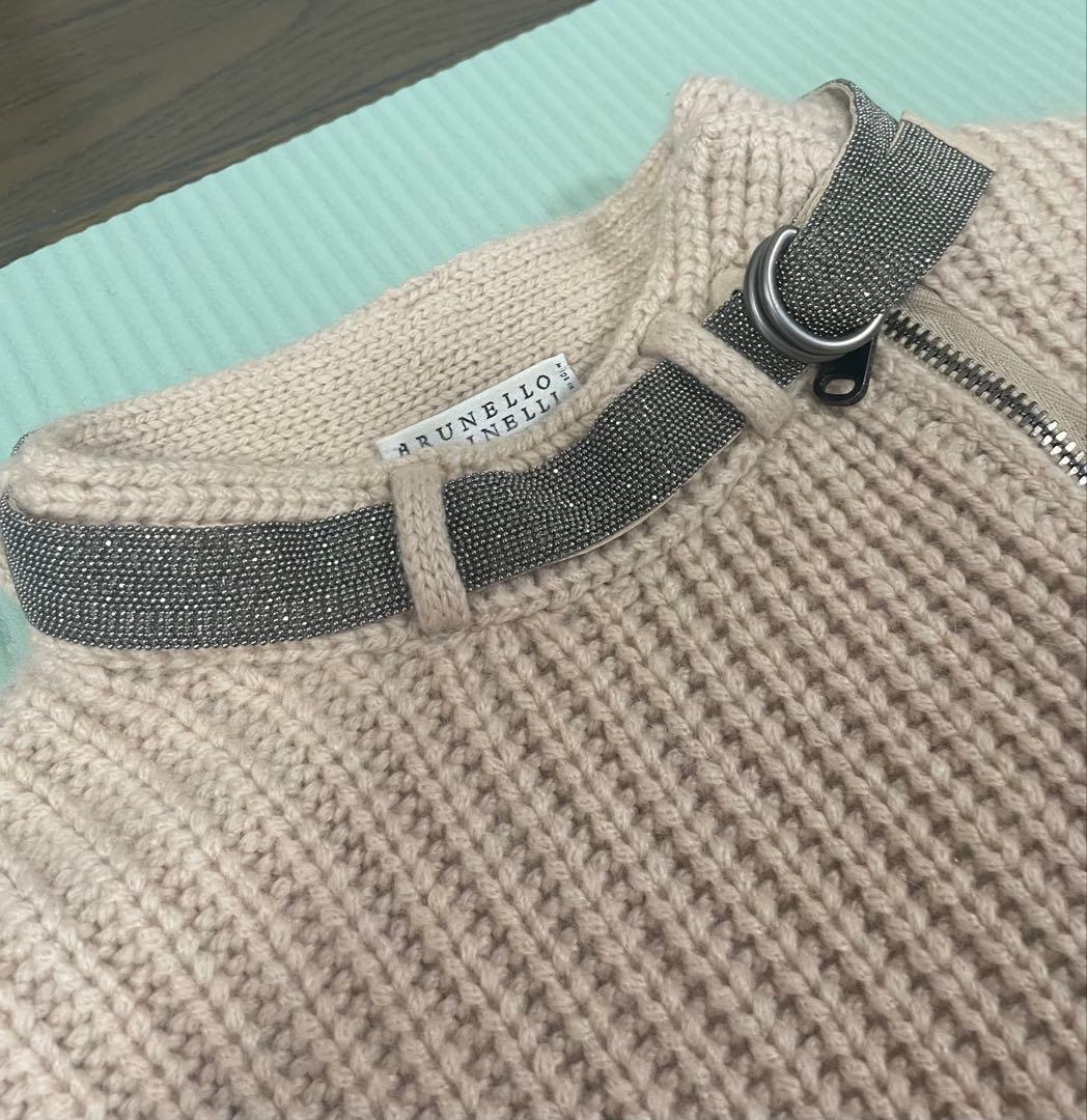 BRUNELLO CUCINELLI ニット　カーディガン　カシミア100 S