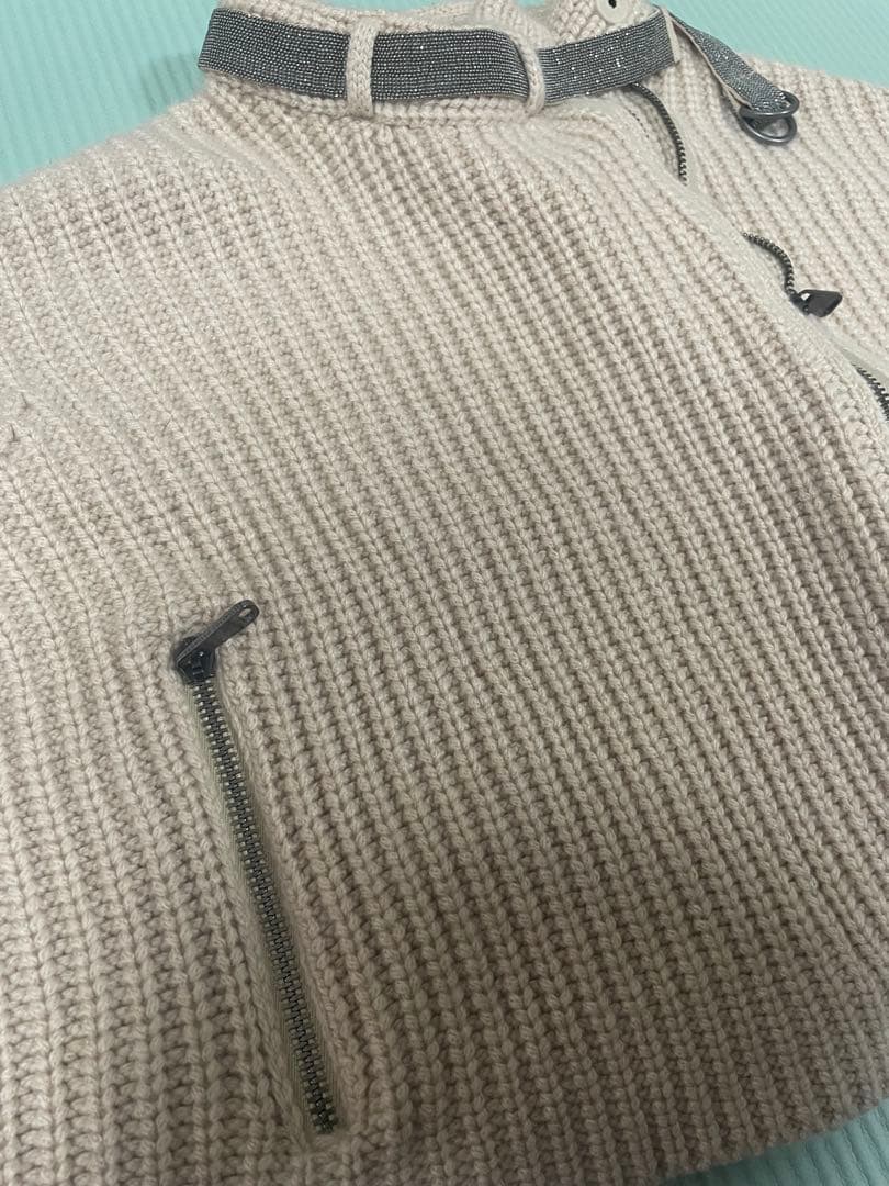 BRUNELLO CUCINELLI ニット　カーディガン　カシミア100 S