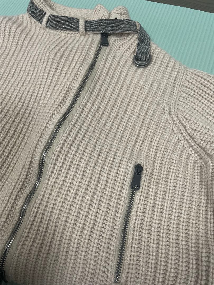 BRUNELLO CUCINELLI ニット　カーディガン　カシミア100 S