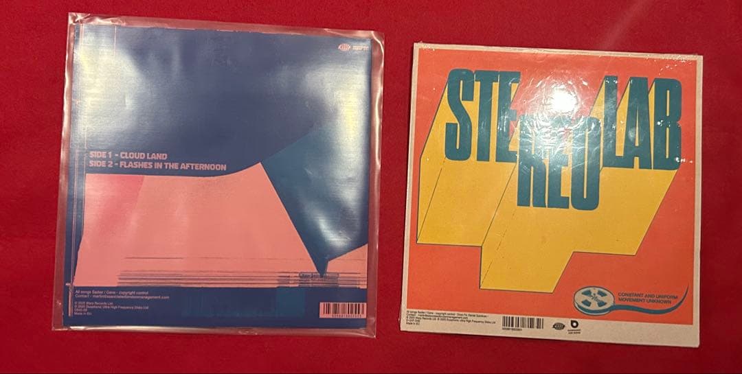 STEREOLAB 7インチシングル2枚セット