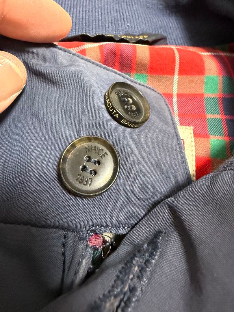 T*M様 BARACUTA G9 ジャケット ネイビー 38