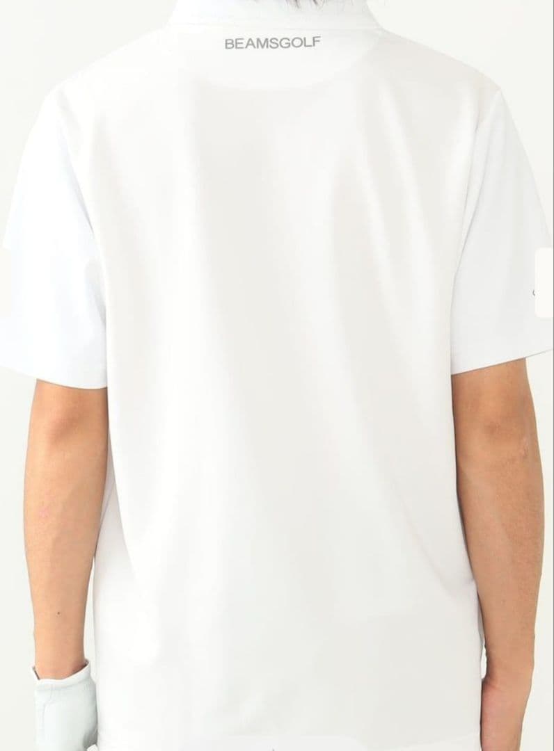 BEAMS GOLF ポロシャツ ホワイト