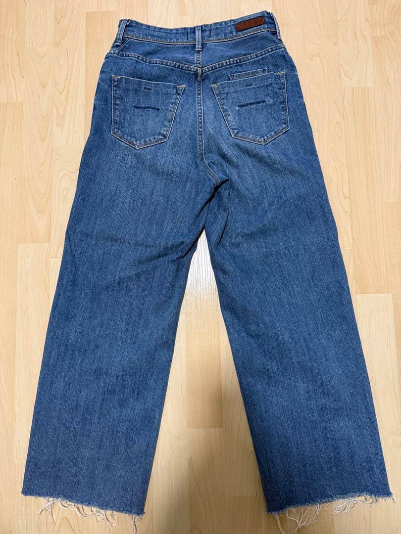 【美品】YANUK ヤヌーク 57101510 ライトブルー デニム 24