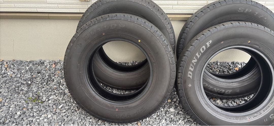 195/80R15 107/105N LT4本2025年製新車外し8型ハイエース