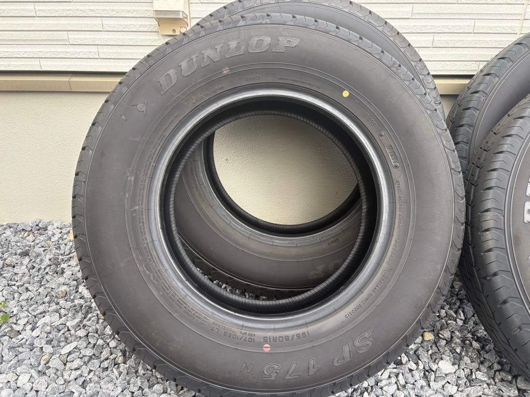 195/80R15 107/105N LT4本2025年製新車外し8型ハイエース
