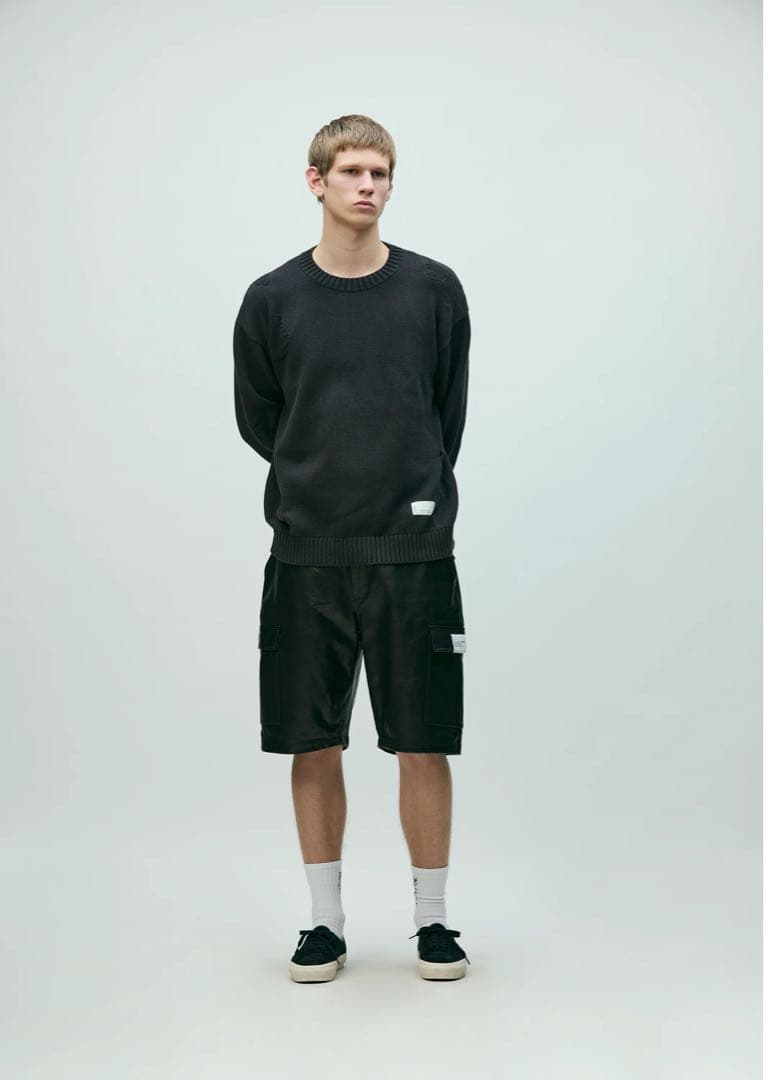 NEIGHBORHOODネイバーLEATHERレザーカーゴショーツwtaps