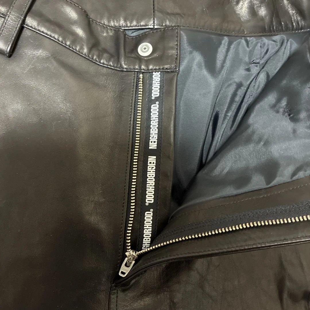 NEIGHBORHOODネイバーLEATHERレザーカーゴショーツwtaps