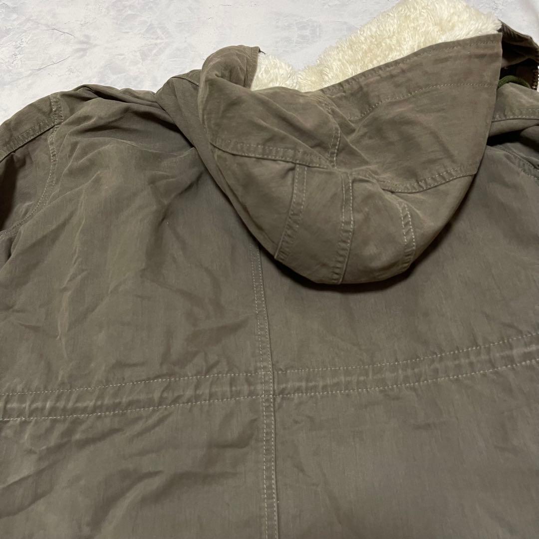 Fred Perry フレッドペリーF2277 モッズコート カーキー M