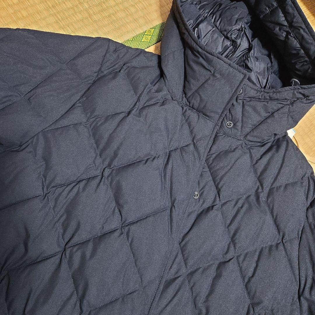 UNIQLO パフテックロングコート リラックスフィット XL ブラック
