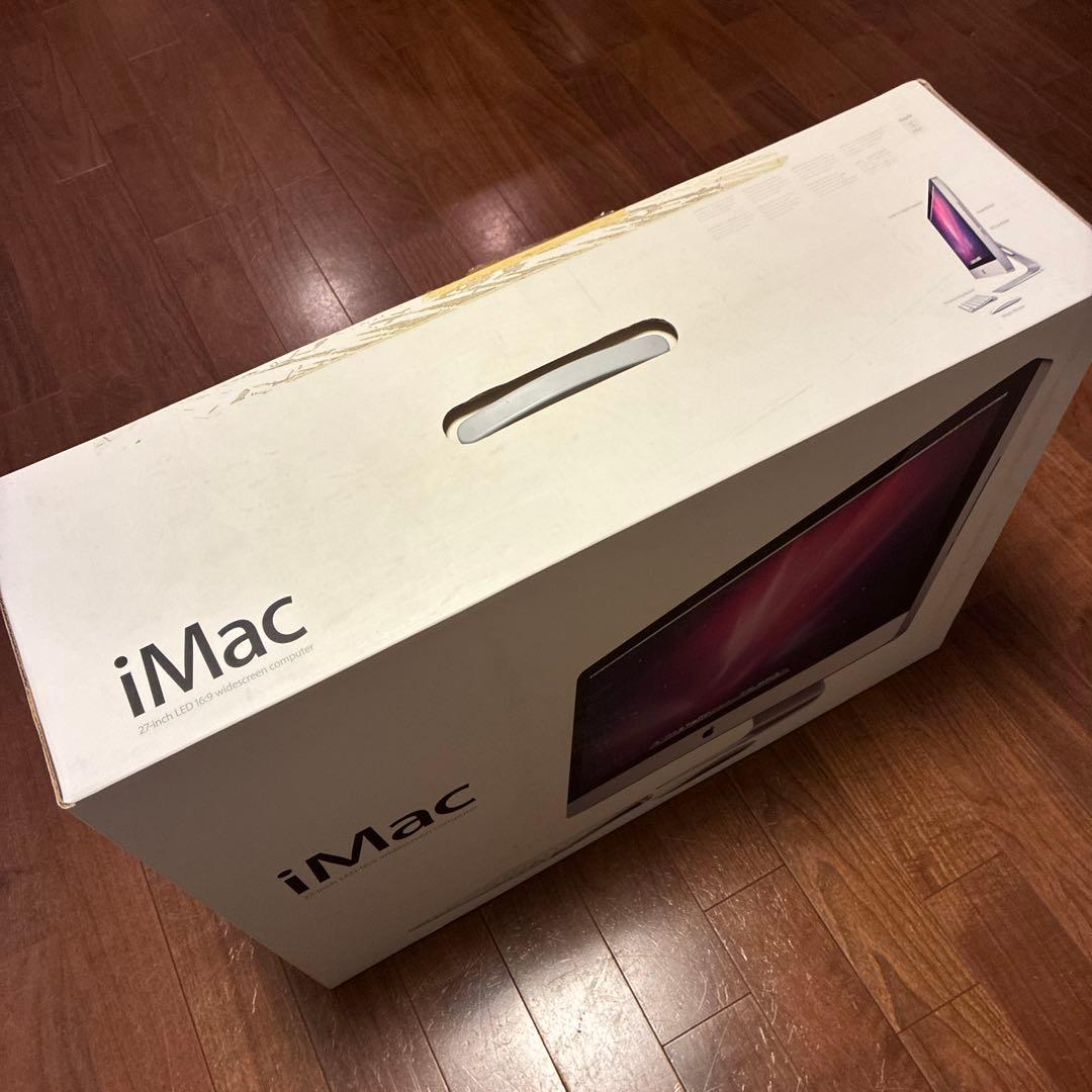 Apple Imac 2009年式 27インチ 動作確認済みジャンク
