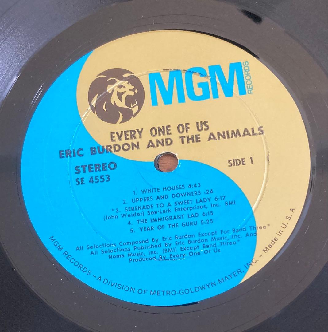 ◾️高音質USオリジナルステレオ盤■ERIC BURDON & THE ANIMA