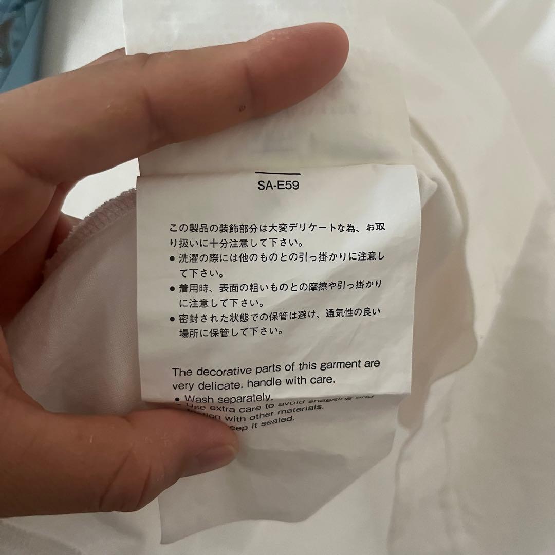 期間限定価格　sacai サカイ　ハトメ　カットソー　ホワイト