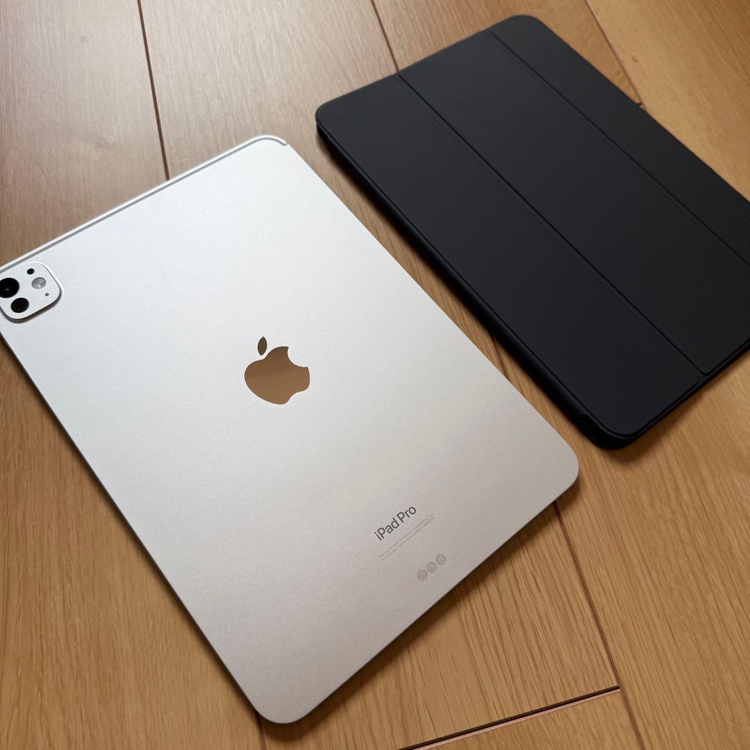 Apple Care+残有り 新品同様 M4 iPad Pro 11 シルバー