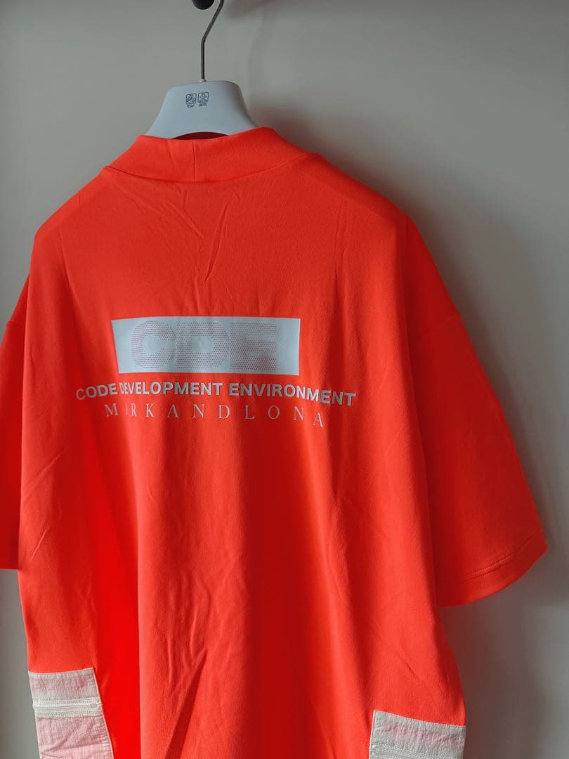 新品 ★ MARK&LONA モックネック シャツ マーク&ロナ 正規品