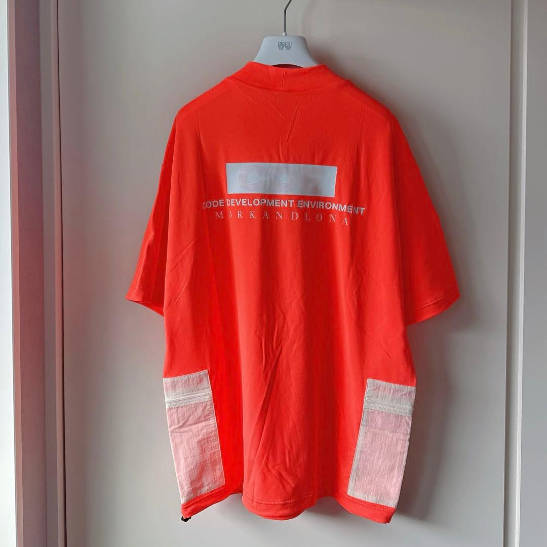 新品 ★ MARK&LONA モックネック シャツ マーク&ロナ 正規品