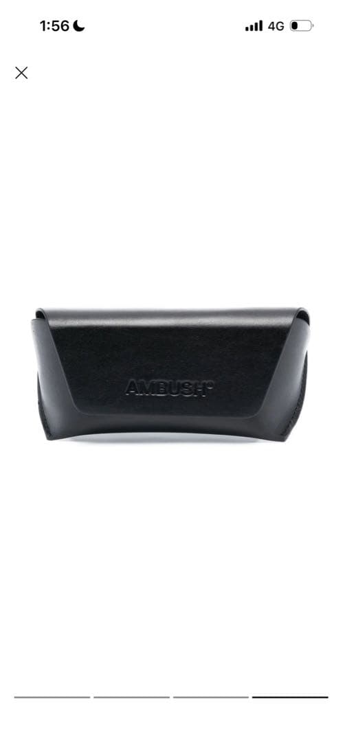 AMBUSH ブラック サングラス アシンメトリック