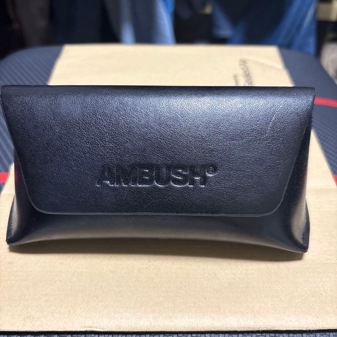AMBUSH ブラック サングラス アシンメトリック