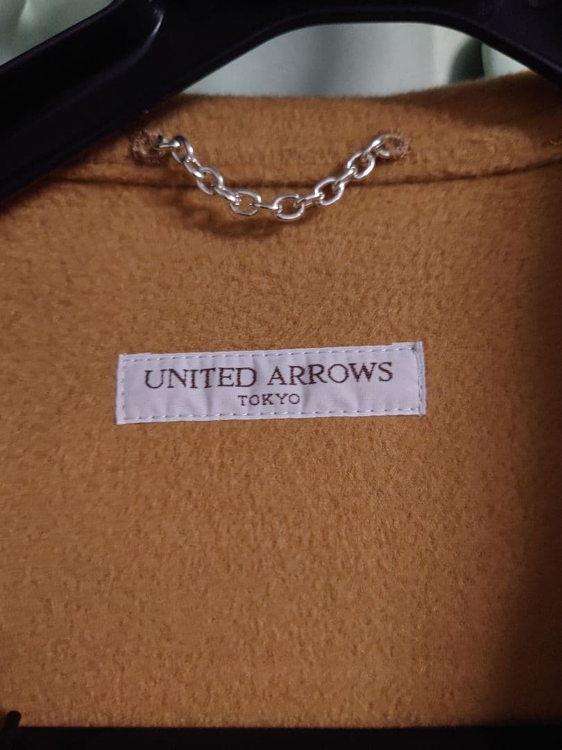 UNITED ARROWS ダッフルコート キャメル　Lサイズ