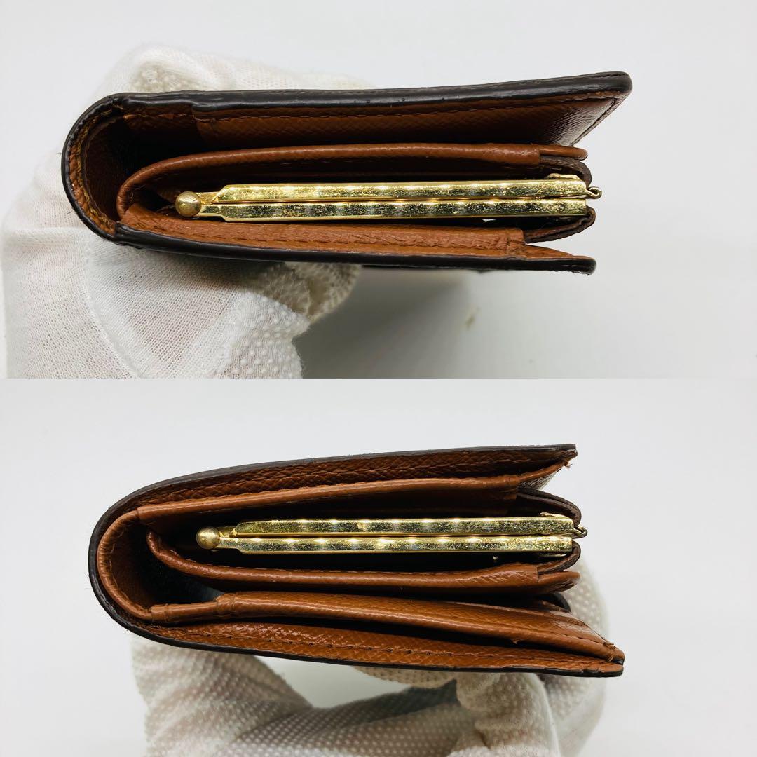 ルイヴィトン 二つ折り財布 ガマ口 モノグラム 財布 A968