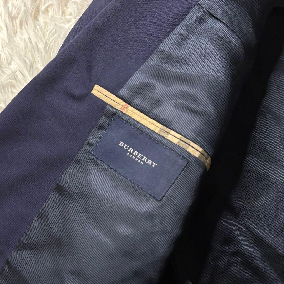 極美品/特大サイズ✨ BURBERRY LONDON 紺ブレ USA製 金ボタン