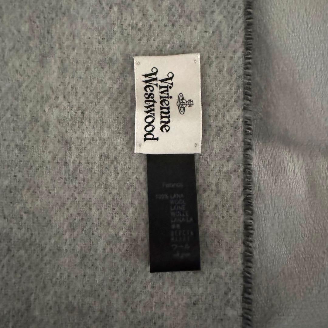 vivienne westwood ウール100% マフラー ブラック