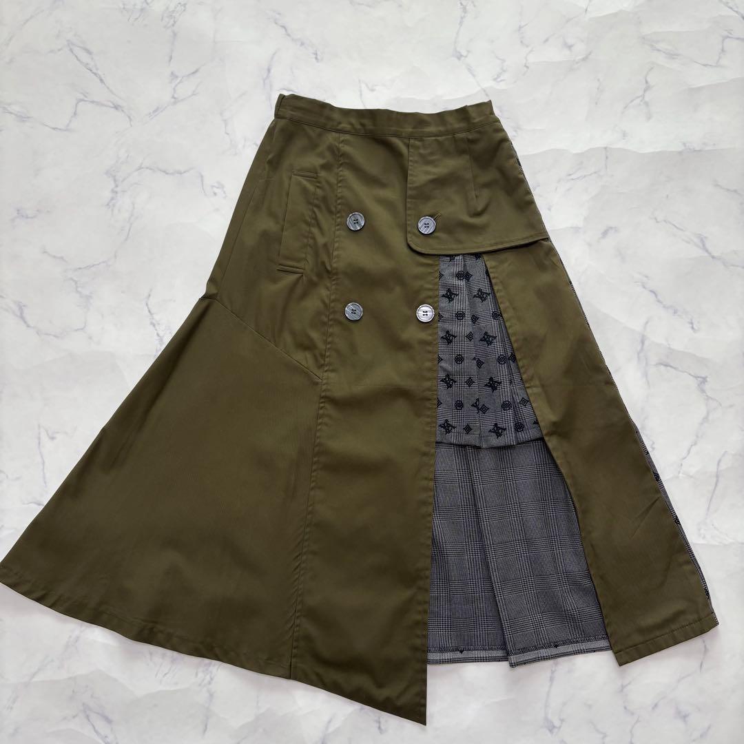 【完売品】RADIO EVA トレンチスカート アスカモデル オリーブ