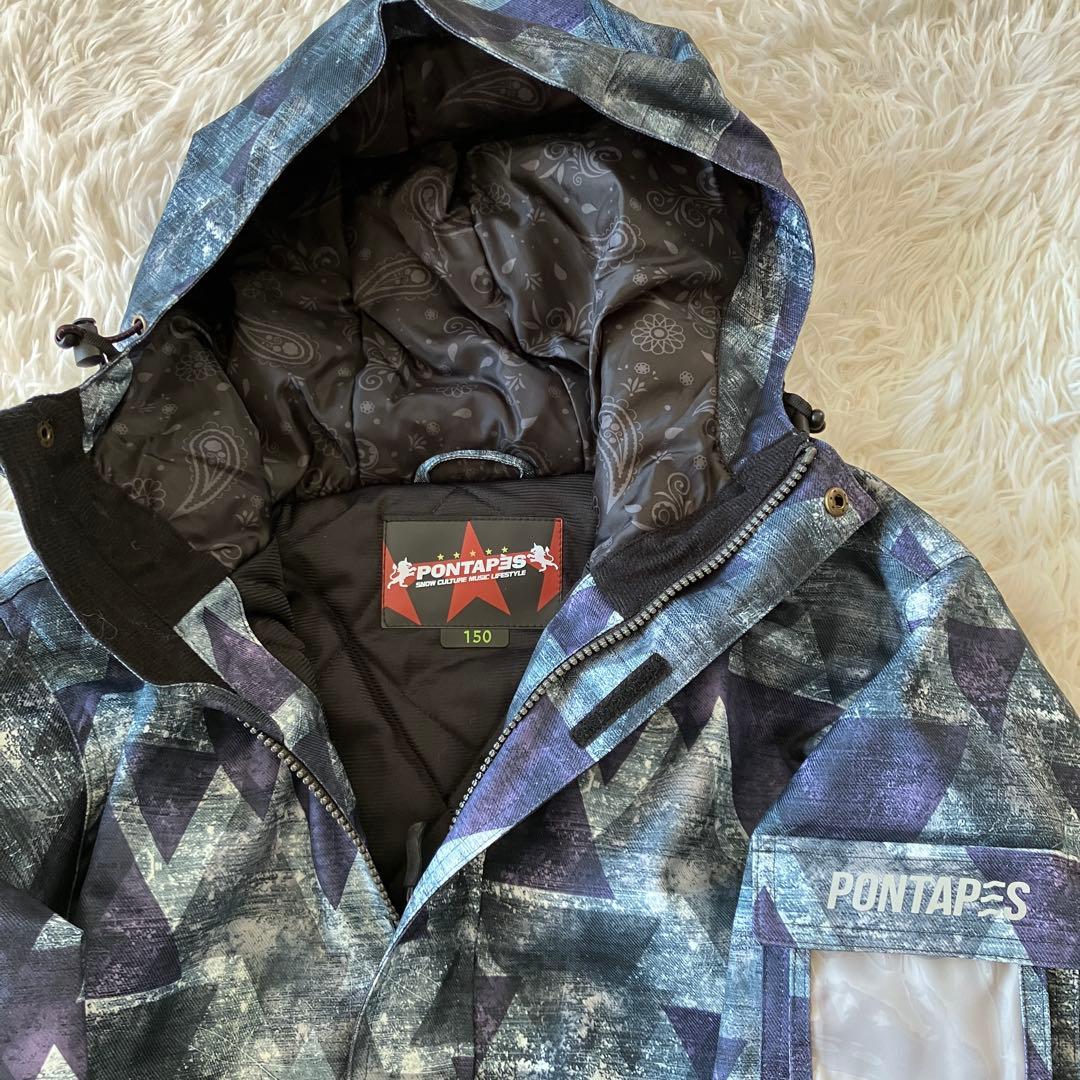 #L11✨PONTAPES✨スキー スノボ ウェア 上下 150 キッズ 雪遊び