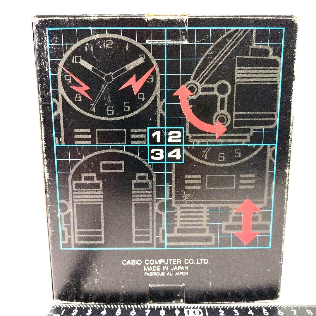 未使用　CASIO　カシオ AC-100 ロボットアクション アラーム クロック