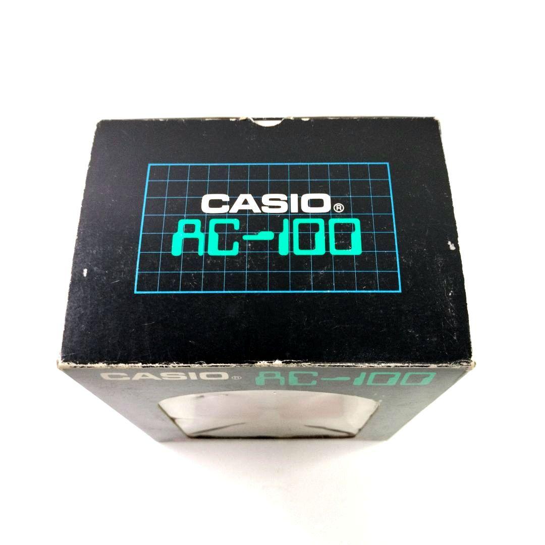 未使用　CASIO　カシオ AC-100 ロボットアクション アラーム クロック