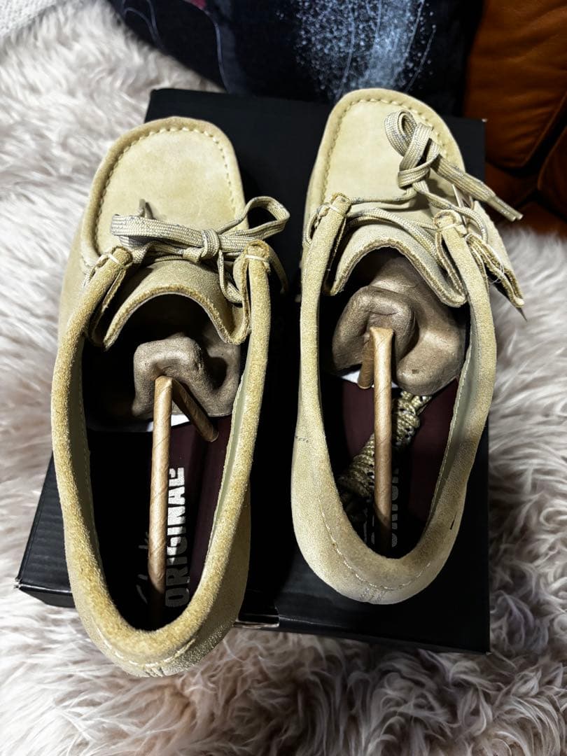 clarks wallabee GTX UK6 新品未使用　ワラビー　クラークス