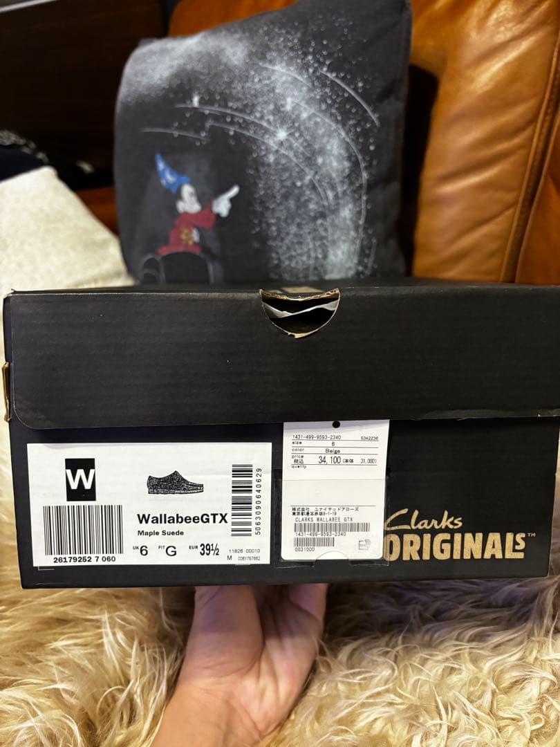 clarks wallabee GTX UK6 新品未使用　ワラビー　クラークス