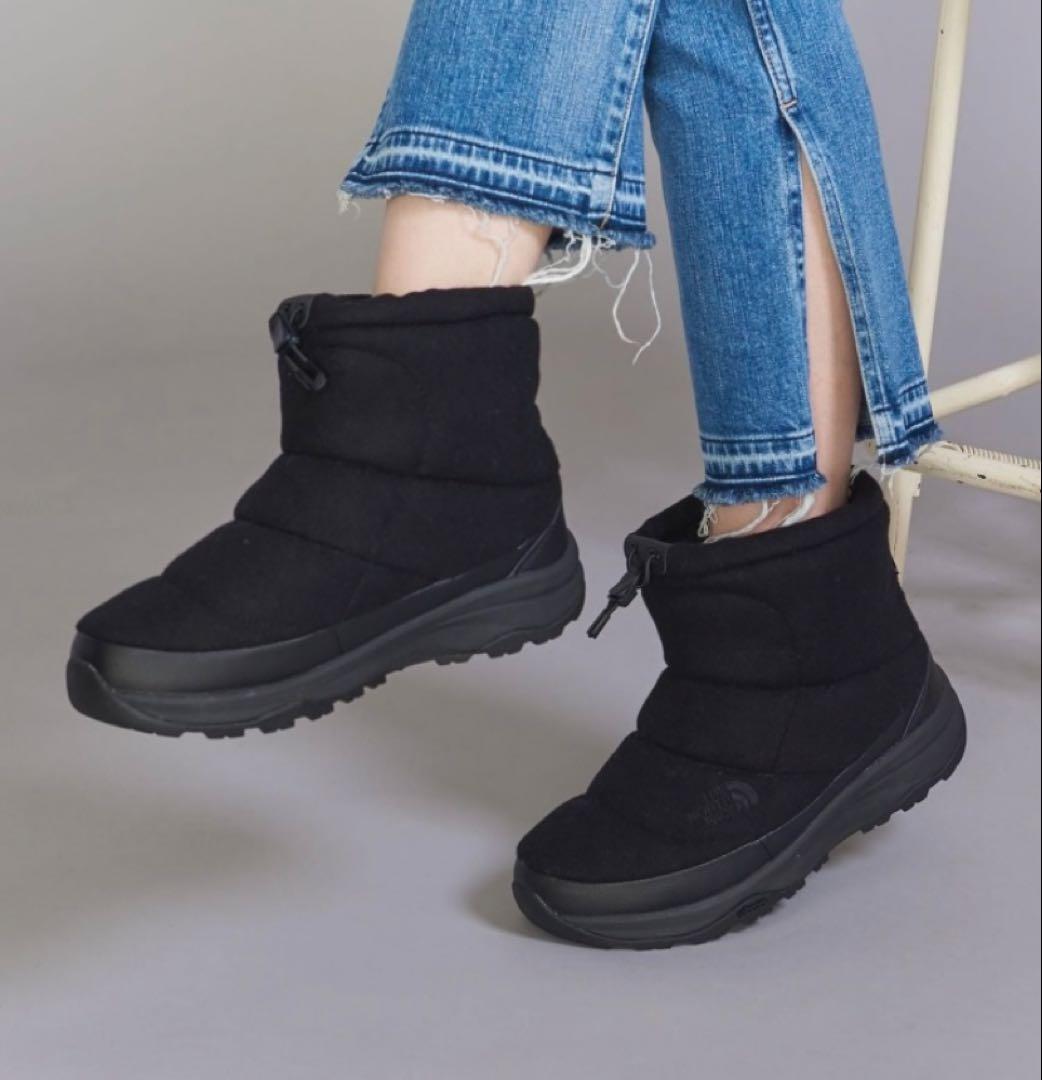 新品 THE NORTH FACE ノースフェイス ヌプシブーティウールブラック