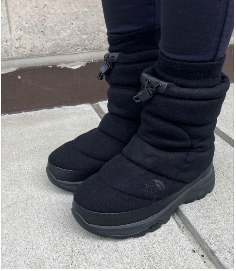 新品 THE NORTH FACE ノースフェイス ヌプシブーティウールブラック