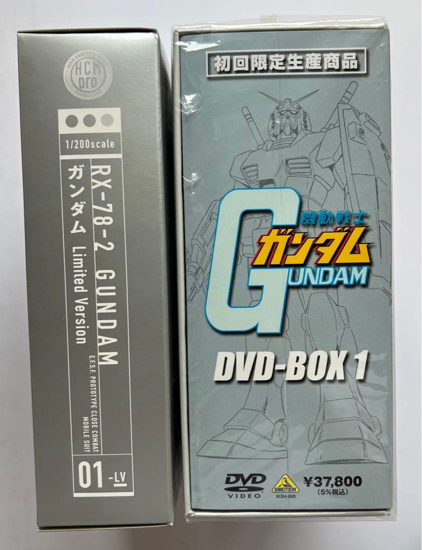 【ディスク未再生】機動戦士ガンダム DVD-BOX 1 フィギュア付