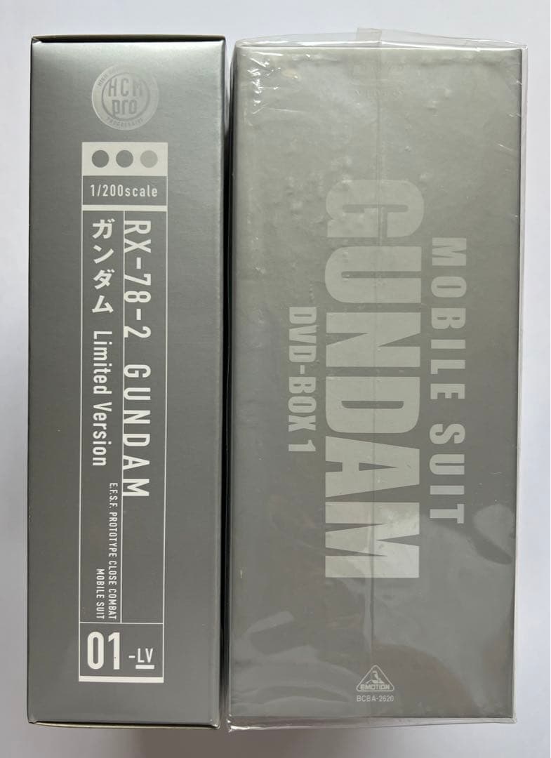 【ディスク未再生】機動戦士ガンダム DVD-BOX 1 フィギュア付